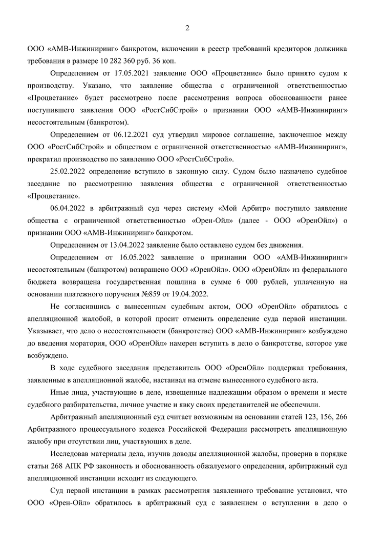 Апелляционное постановление — страница 2